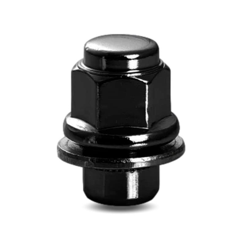 Image Black OE Nuts  12X1.50 Hex 21mm Lenght 37mm